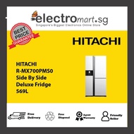 HITACHI R-MX700PMS0 Side By Side Deluxe Fridge 569L