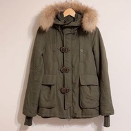 日本正品SLY N3B大衣外套 軍綠色二手全新