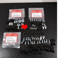 RS150 RS 150 RS150R RS150 R BODY COVER SCREW SKRU SKREW CAVER SET COMPLETE FULL COVER SET SCREW BODY