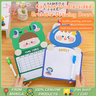 Drawing Board for kids Double-sided Erasable Whiteboard Children Educational Toys Hanging Message Graffiti Writing Pad Whiteboard with Pen Boys and Girls Birthday Gifts