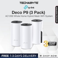 TP-Link Deco P9 | AC1200 Whole Home Mesh Wi-Fi System (3-Pack)