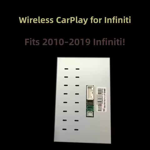 Wireless CarPlay Android Auto for Infiniti 2010-2019 M25L FX35 JX35 QX56 QX60 QX70 Q70 QX35 Retrofit