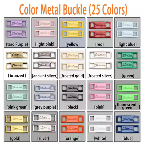 Sneaker Shoelaces Buckle AF1 Charm Shoes Decorations Metal Kits Buckle Shoelace Charms Personalize S