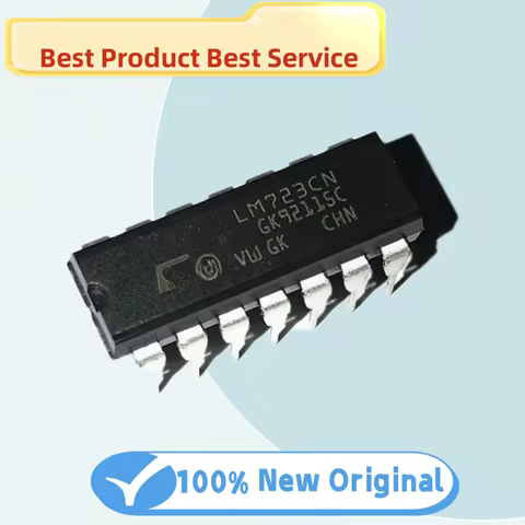 5pcs New LM723CN LM723 Direct DIP14 High Precision Voltage Regulator