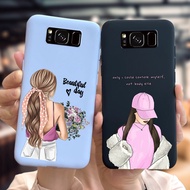 Pretty Girls Case Samsung Galaxy S8 Plus SM-G955F Casing Silicone Soft Matte Cover Samsung S8 GalaxyS8 Plus 2022 Shell