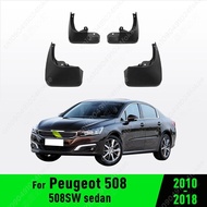 For Peugeot 508 sedan 508SW 2010 - 2018 2011 2012 2013  Fender Mudguard Mud Flaps Guard Splash Flap 