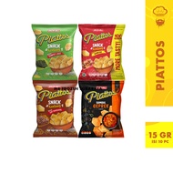 Piattos Piatos Jack n Jill Snack Kentang Chips 15gr x 10 pc