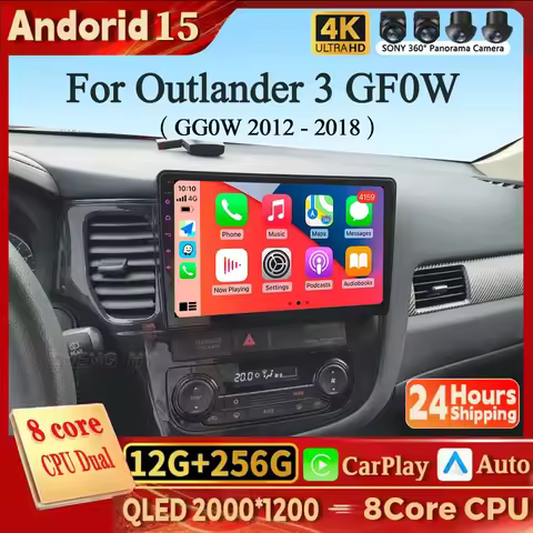 WIFI For Mitsubishi Outlander 3 GF0W GG0W 2012 - 2018 Left hand drive Car Multimedia Navigation ster