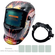 หมวกช่างเชื่อมหน้ากากทหารสีที่แท้จริงป้องกันอัตโนมัติหน้ากากช่างเชื่อมมี4อาร์คเซ็นเซอร์สำหรับ TIG ที