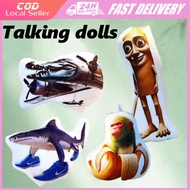 Tung Tung Tung Sahur Toy With Sound Creative Voice-speaking Pendant 3D Action Figure Tung Tung Tung 