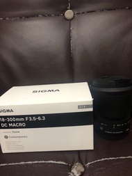 新淨全套有盒 Sigma 18-300 F3.5-6.3 Sony A mount