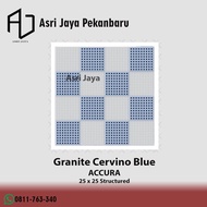 Keramik Lantai Kamar Mandi Mulia Accura 25x25 Cervino Blue KW 1