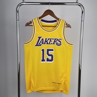 Men's Los Angeles Lakers Austin Reaves Gold Basketball Player Jersey Icon Edition