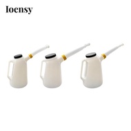 [Ioensy] Oil Jug Portable Oil Measuring Jug Oil Jug with Long Spout Oil Measuring Container with Lid