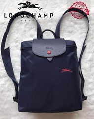 (Time Limited Offer) Longchamp original Embroidery Horse Women's bags 1699 Backpack