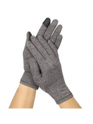 全指關節炎手套,壓縮手套,適用於女性和男性,手套支持並加熱手部、手指關節,減輕風濕性關節炎、骨關節炎、rpi引起的疼痛