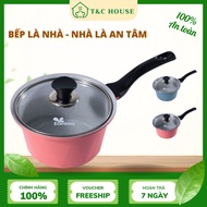 18cm ECORAMIC Pot with Magnetic Bottom and Korean Handle Size 18cm VPOT-18IH