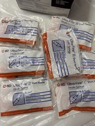BD 胰島素 針筒 ultra-fine II short needle Insulin Syringe 0.5ml 0.30mm x 8mm