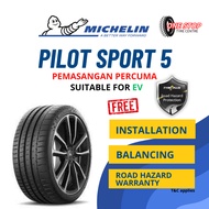 Michelin Pilot Sport 5 PS5 Tayar Tyre HRV Civic Accord Altis Camry Mercedes BMW VW Mazda Lexus 215/4