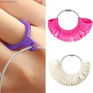 HSV Compact Vintage Ring Sizer Plastic Jewelry Tool 5 Color Finger Size Detector
