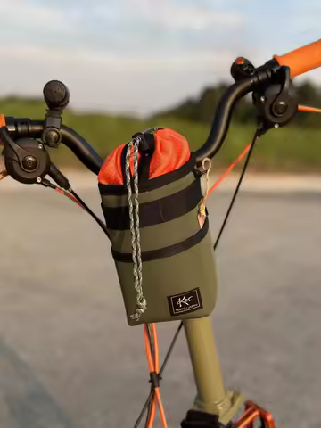 Japan KOI BIKE Kettle Handlebar Bag General Purpose Bicycle Front Bag for Brompton