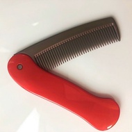 Japan DAISO DAISO Comb Tsubaki Oil Anti-Static Massage Curling Comb Travel Portable Mini Folding Com
