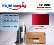 Sơn Xịt Xóa Vết Xước Ô TÔ MITSUBISHI MIRAGE Màu ĐỎ ÁNH KIM Code P19 - RED Chính Hãng D-BOND Chất Lượ