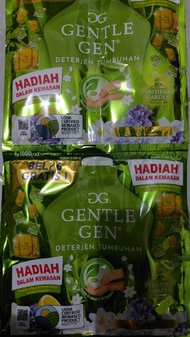 Gentle Gen Detergen Cair Tumbuhan 1 renteng isi 7