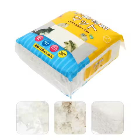 1 Pack Small Pet White Paper Bedding Paper Chip Hamster Shavings Hamster Bedding Small Pet White Pap