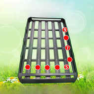 Great Wall Gun Haver H1h2h3h4h5h6m4p8 Coolpad F5h7 H8 H9 Car Roof Shelf Basket Luggage Rack