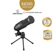Audio-Technica AT2020USB+ USB Microphone Series with Built-In Headphone Jack &amp; Volume Control, Microphone for Podcasting