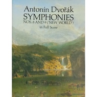 DVORAK Symphonies Nos.8 and 9 in Full Scores (Free Shipping)