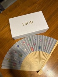 Dior fan with gift box