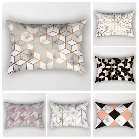 Home autumn decoration Marbling pillow cushion cover Home decorations throw pillow covers 30*50 pill