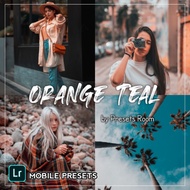 Lightroom Mobile Presets DNG File | Orange teal