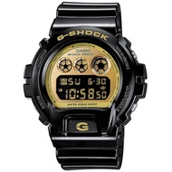 Casio G-Shock DW-6900CB-1 Chronograph Resin Strap Gold Mirror Dial Mens watch