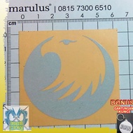 Eagle head Reflexology Cutting Sticker Dragon Eagle head Sticker