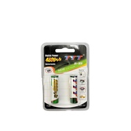 2pcs AA Size Battery Rechargeable Ni-Mh