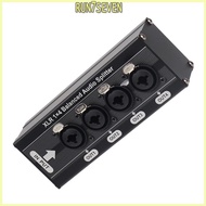 RUN 6 5mm 3Pin Sound Ethernet Extender Transceiver Sound Networking Extender