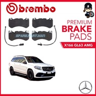 BREMBO Front Brake Pads (1 set) -  Mercedes X166 GL63 AMG