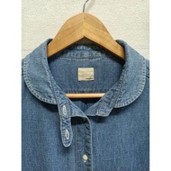 Augment Brand Denim Dress Size L Blue Second-Hand