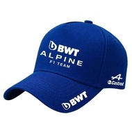 BWT Alpine F1 Team Baseball Caps Men Comfortable Sports Hat Adjustable Breathable Sun Hats Peaked Ca