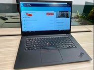 (二手水貨) LENOVO x1 Extreme 2nd i7-9750H 8G 256-SSD NA GTX 1650 4GB 15.6" 3840x2160 4K 移動工作站 95%