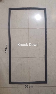 Karet Gasket Pintu Kulkas Sharp Knock Down Hitam 105 x 56 Cm Original