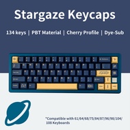 [SG Local Stock] Stargaze Keycaps | 134 Keys | Cherry Profile | PBT Dye-Sub | Royal Kludge Tecware Keychron Akko Keycap