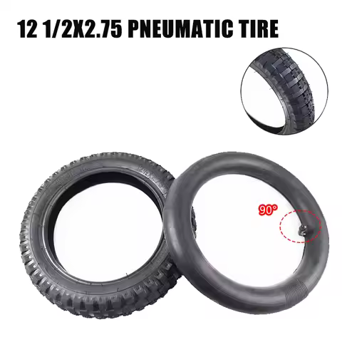 12.5x2.75 Tire 12 1/2x2.75 Pneumatic Tire Inner Tube for MX350 MX400 Scooter 49cc Motorcycle Mini Di