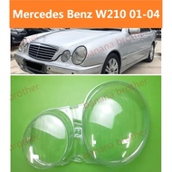 Mercedes Benz E W210 2002-2004 E200 E240 E320 E430 เลนส์ไฟหน้า ฝาครอบไฟหน้า ไฟหน้ารถยนต์ ไฟหน้าสําหร