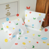 JOJO ️ Colorful Letter Gift Paper Bag Graffiti Style Packaging Birthday Baking Small