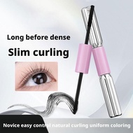 Double Headed Mascara Waterproof Long Curl Thick Non Mascara Eyelash Sumdge D2g8