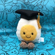 (現貨) Jellycat 畢業蛋 水煮蛋 graduation boiled egg 畢業禮物 畢業公仔 幼稚園